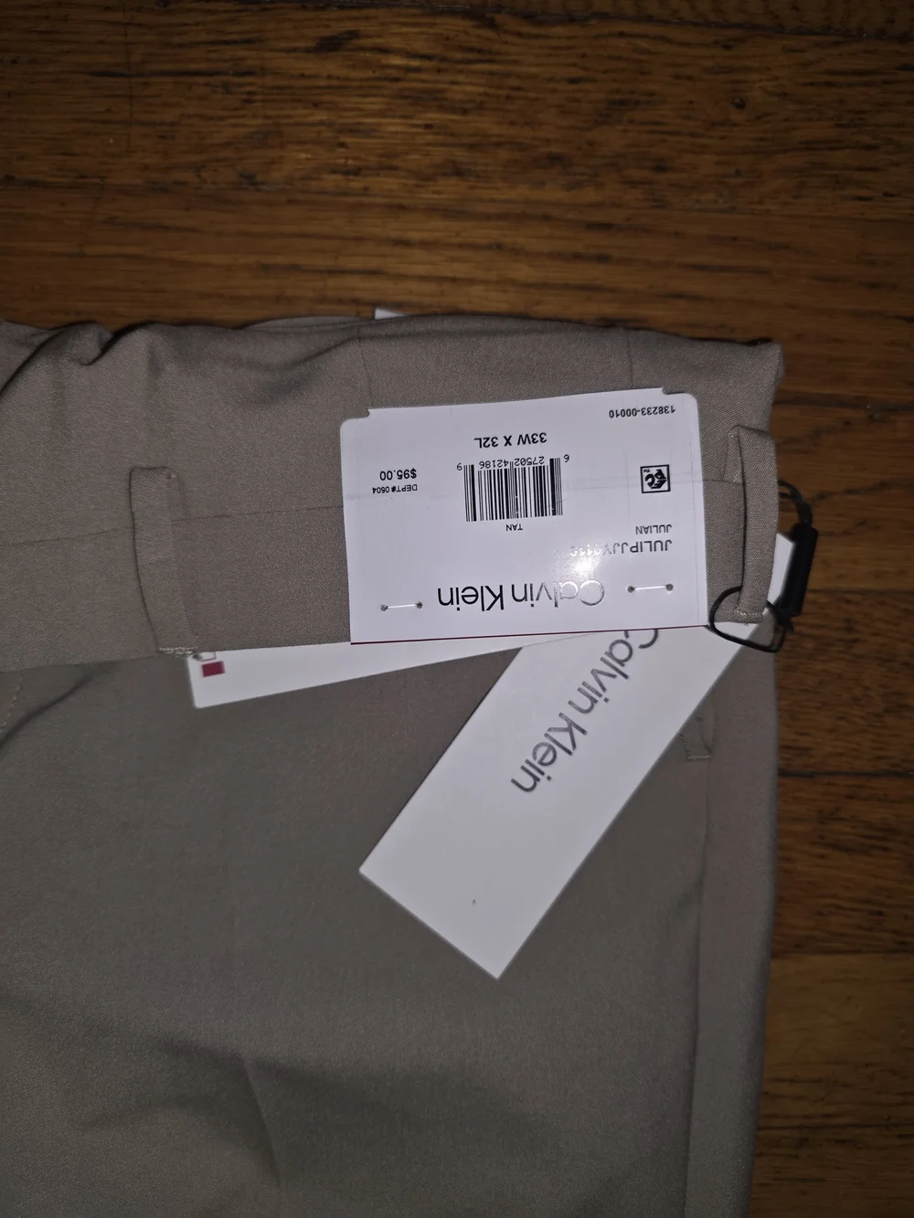 Men's Tailored Calvin Klein Julian Dress Pants - Slim Fit